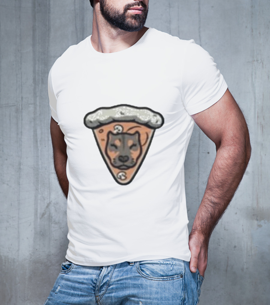 Miss Peaches X Bodoggos Pizza Dog Slice T-Shirt
