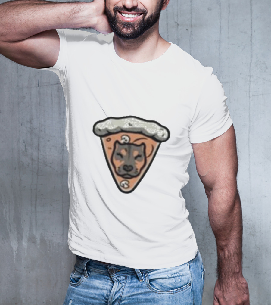 Miss Peaches X Bodoggos Pizza Dog Slice T-Shirt