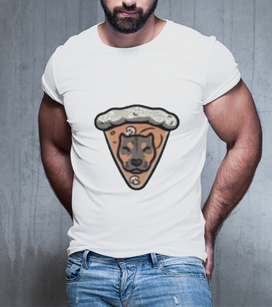Miss Peaches X Bodoggos Pizza Dog Slice T-Shirt
