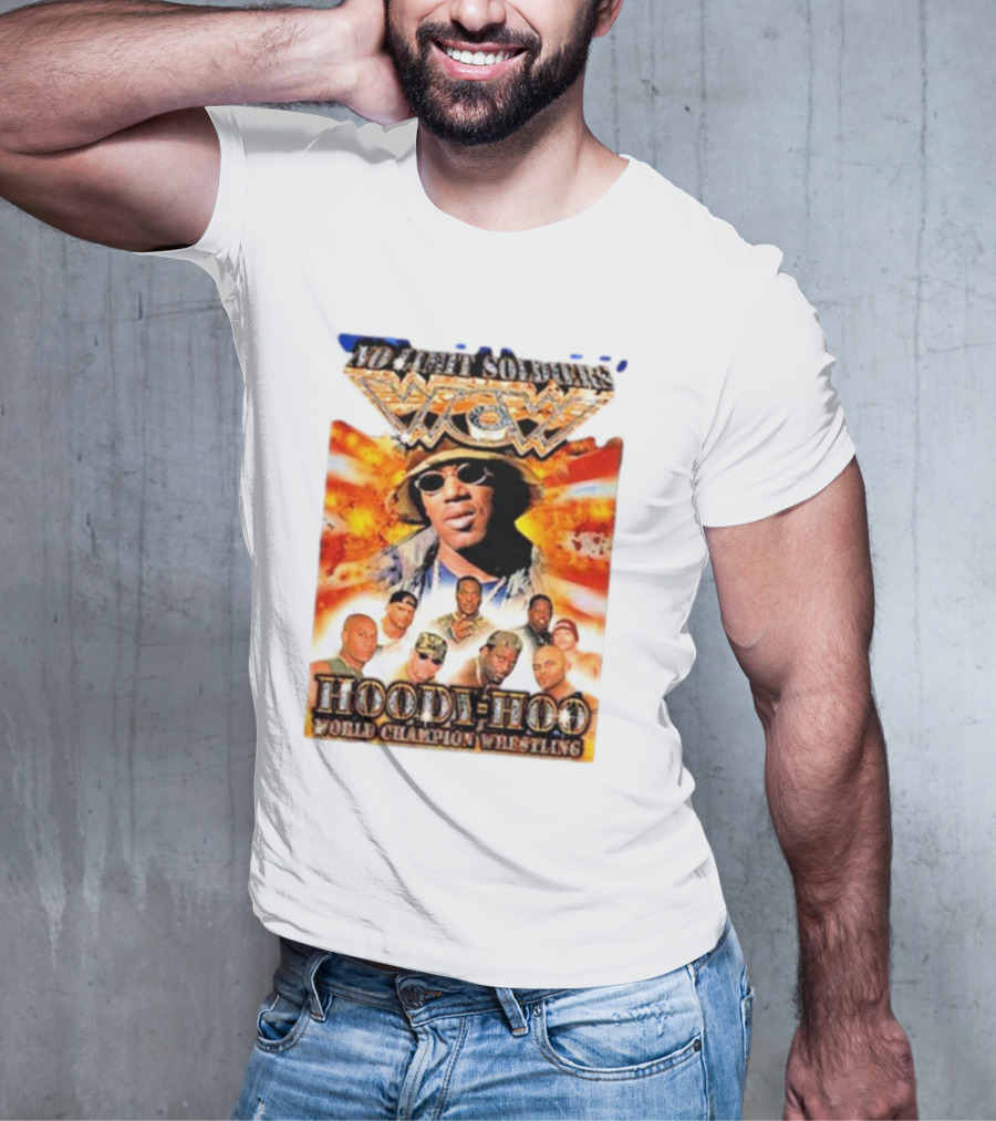 No Limit Soldiers WCW Hoody-Hoo World Champion Wrestling T-Shirt