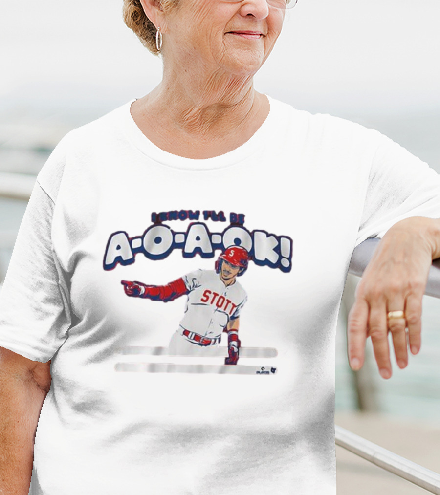 Bryson Stott Stott A-O-A-OK Baseball Player T-Shirt