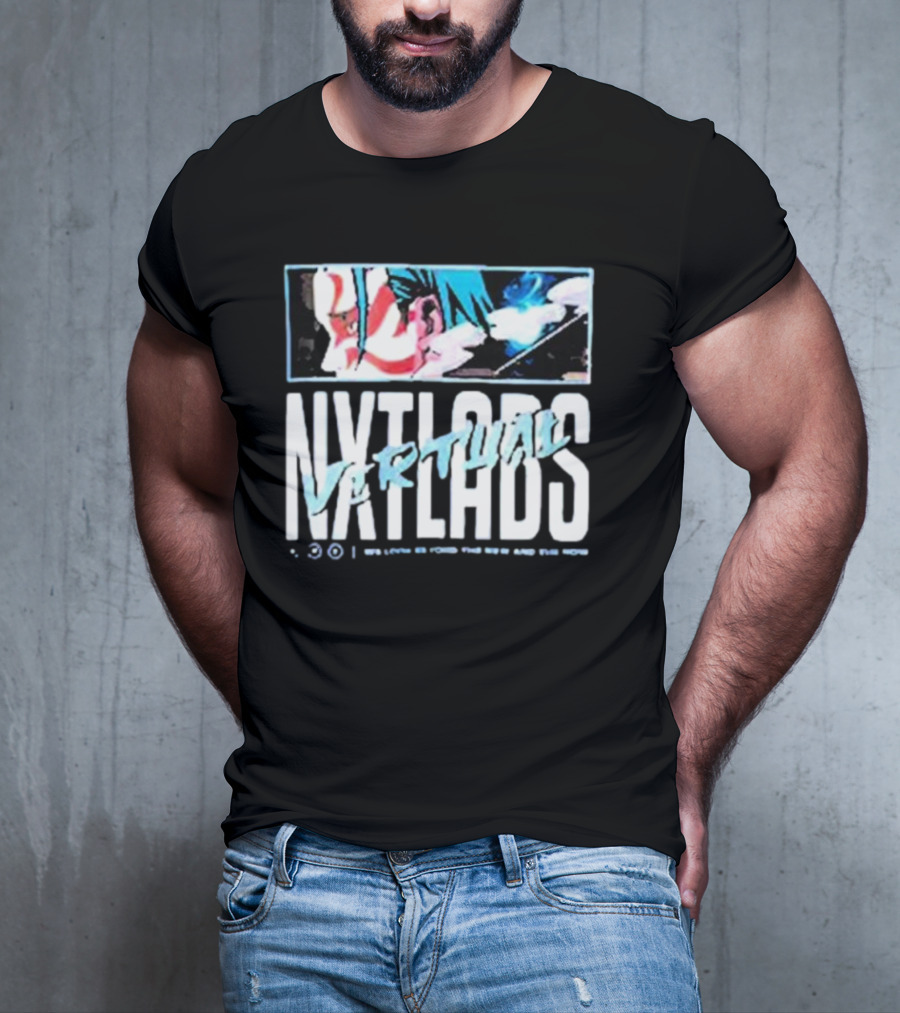 Nxtlabs Virtual We Look Beyond The New And The Now Anime T-Shirt