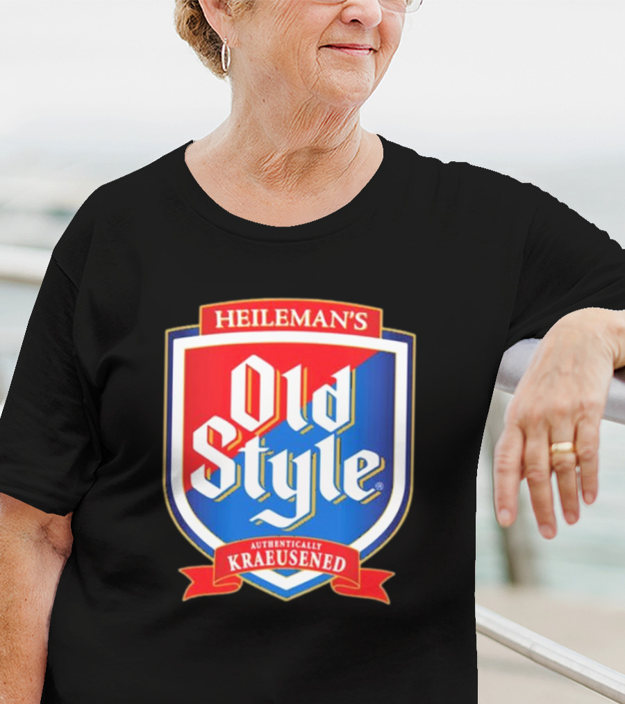 Heileman's Old Style Authentically Kraeusened Shield T-Shirt