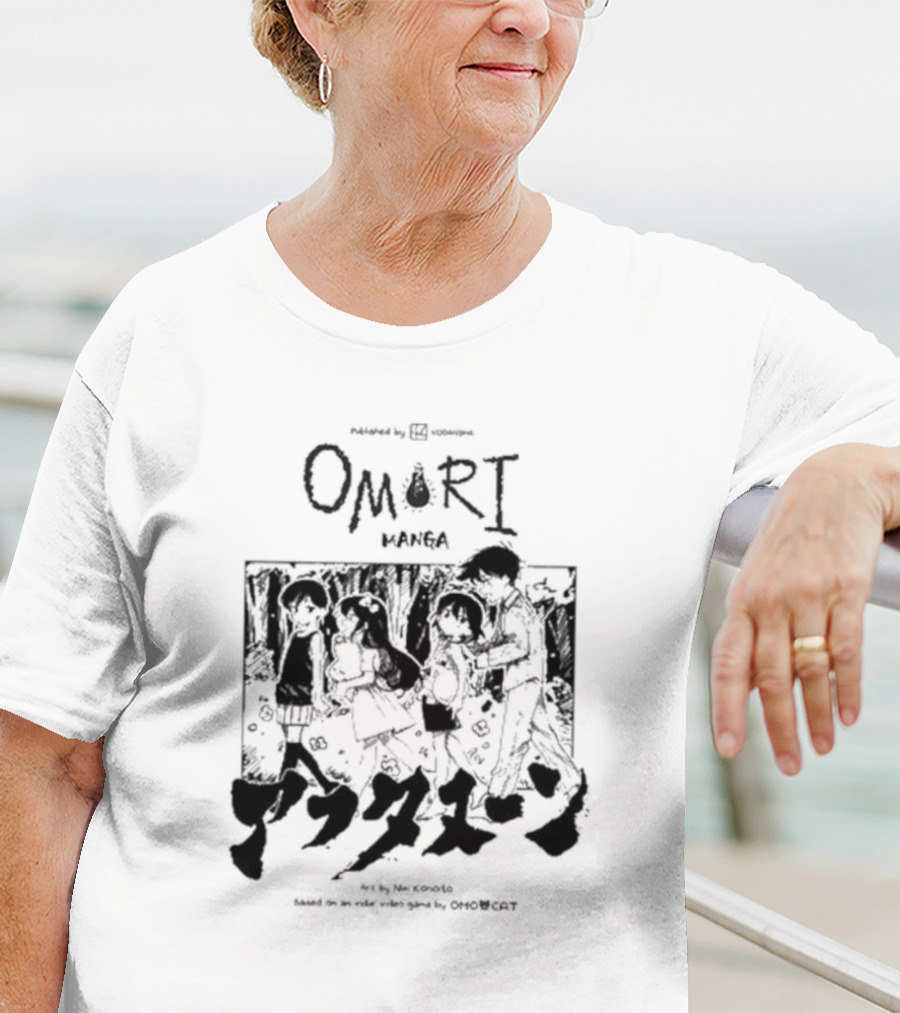 Omori Manga Afternoon Art By Tom Kimbo Based On A Video Game By Omocat T-Shirt