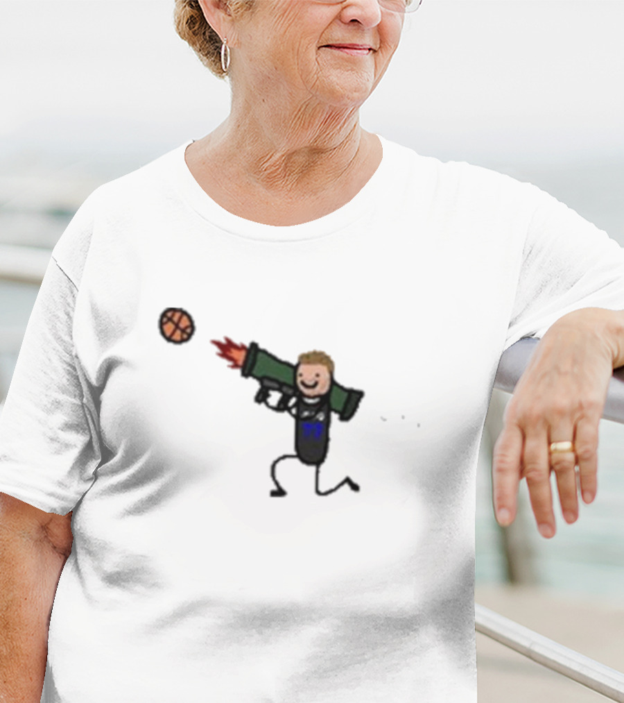 Doncic Bazooka Basketball זריקה T-Shirt