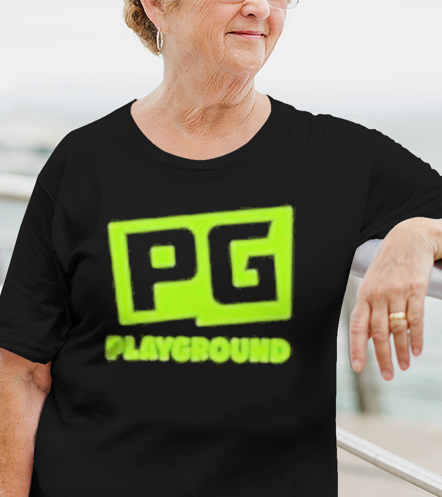 PG Playground Retro Style Block T-Shirt