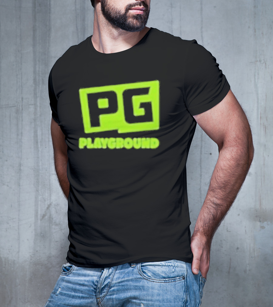 PG Playground Retro Style Block T-Shirt