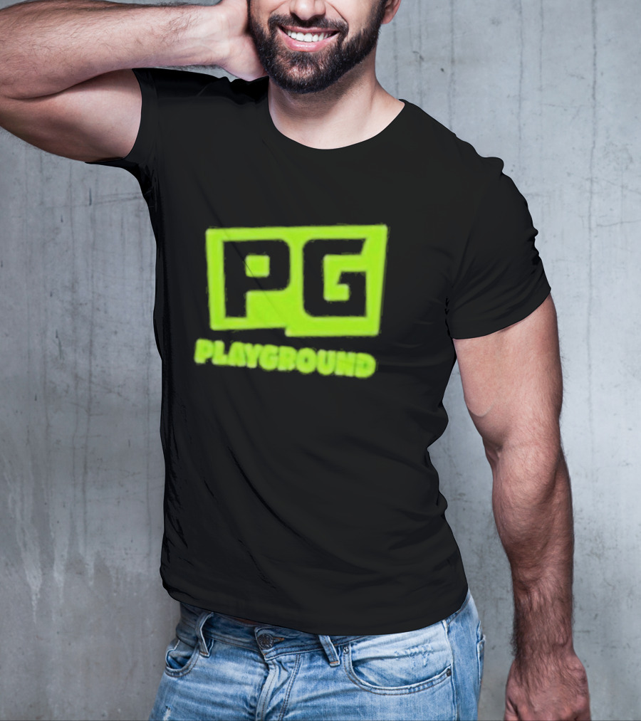 PG Playground Retro Style Block T-Shirt