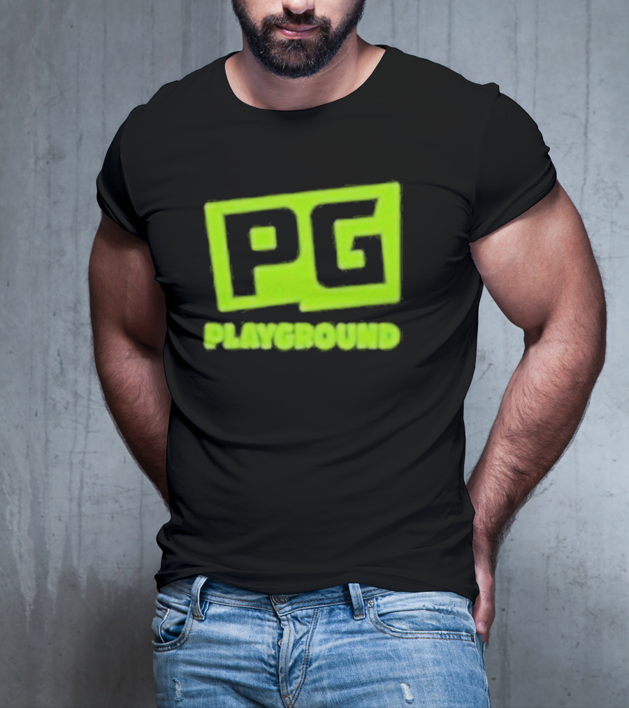 PG Playground Retro Style Block T-Shirt