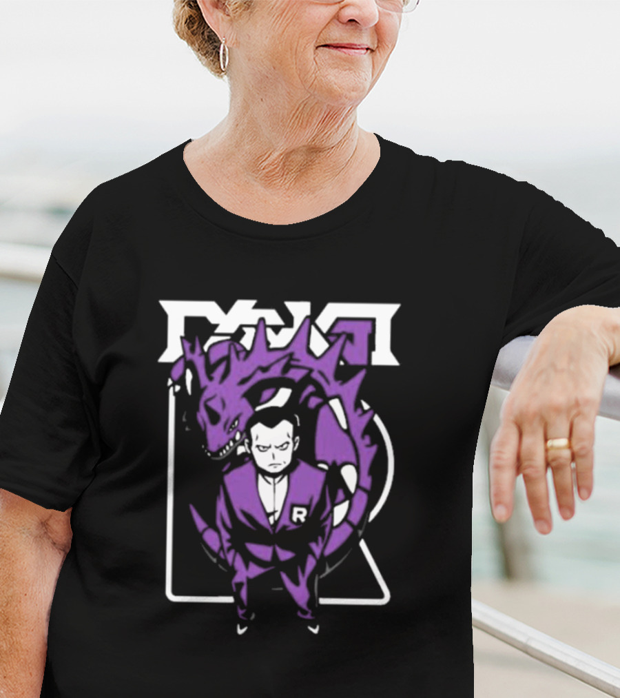 Pikachu Secret Teams R Boss Giovanni Shadow Charizard T-Shirt