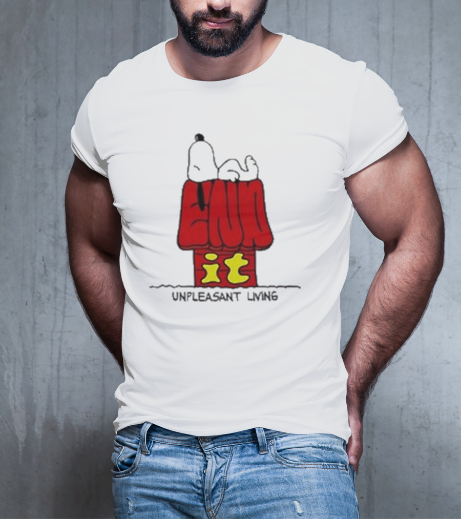 End It Unpleasant Living Pistachio Gallery Doghouse T-Shirt