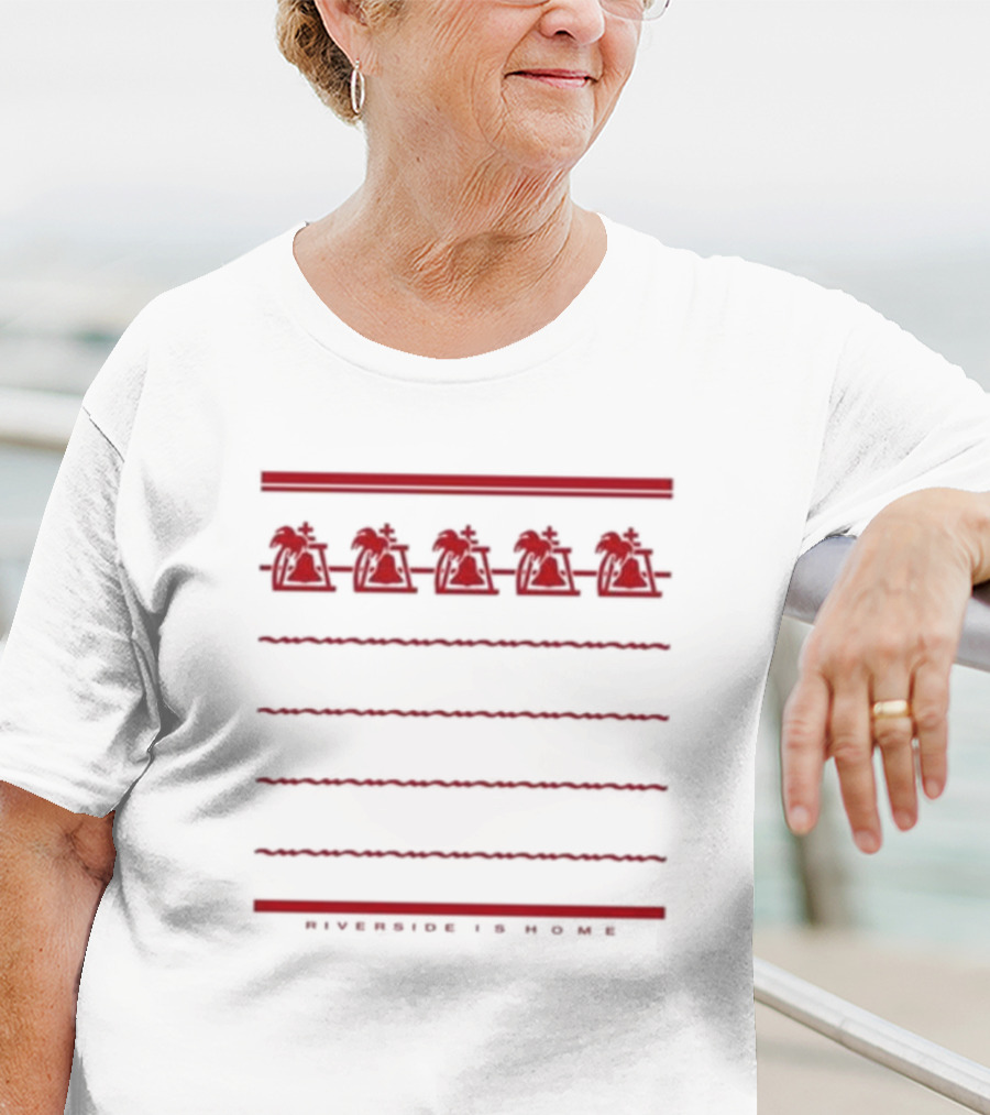 Riverside Is Home Riv-n-out Five Walking Figures T-Shirt