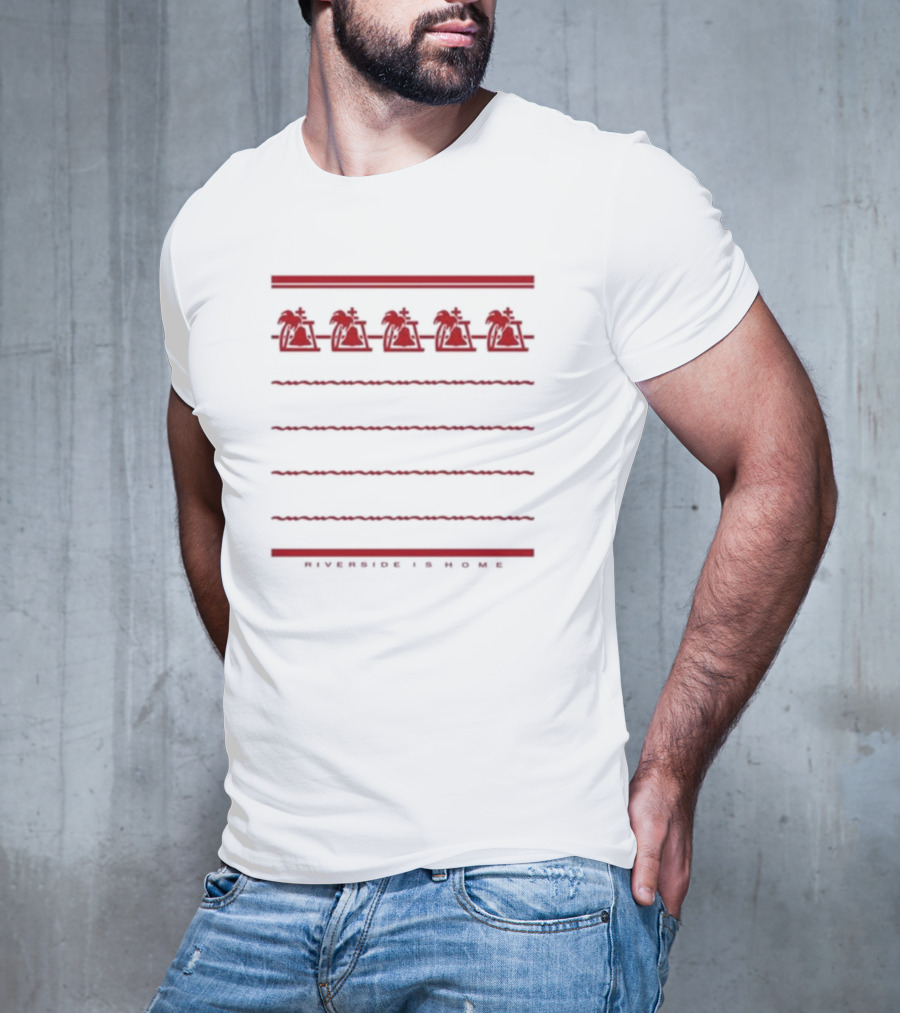 Riverside Is Home Riv-n-out Five Walking Figures T-Shirt