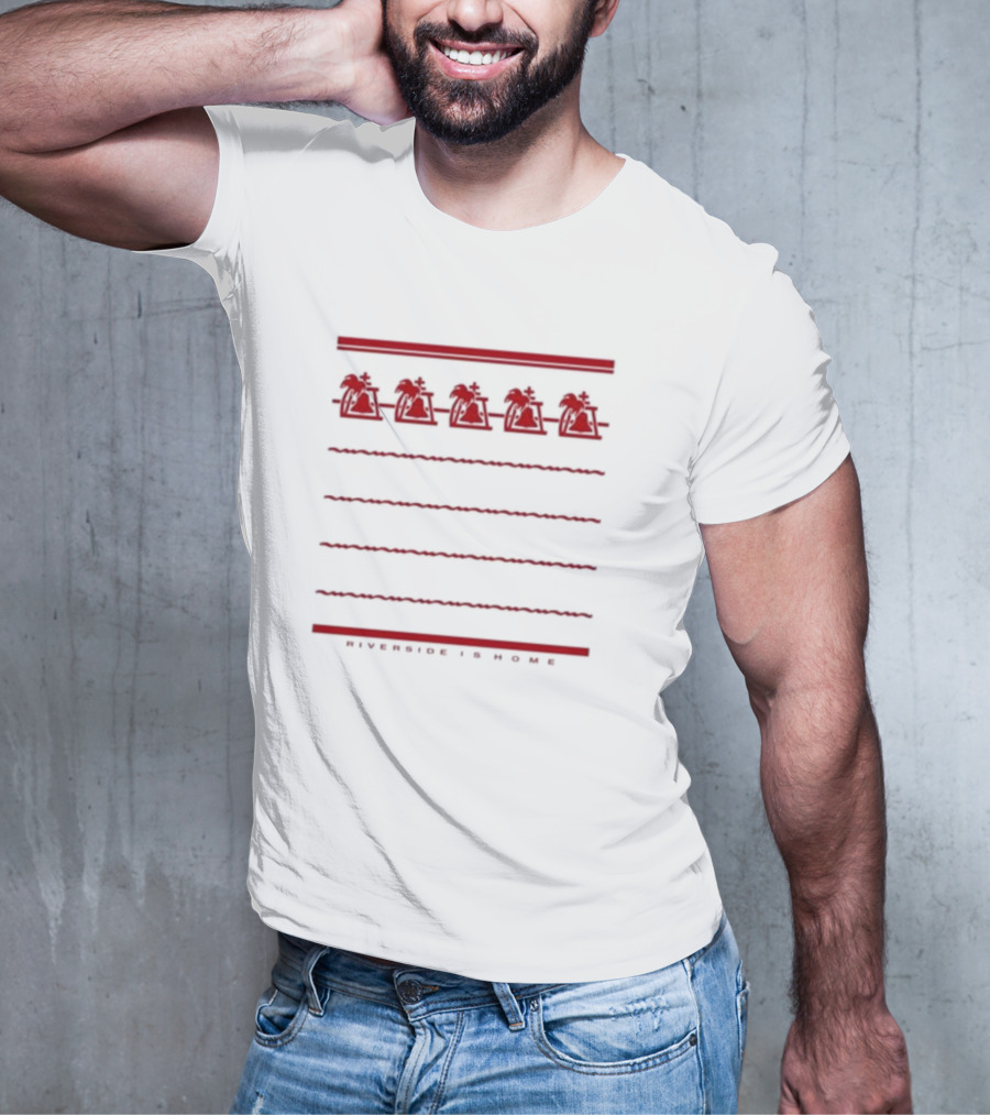 Riverside Is Home Riv-n-out Five Walking Figures T-Shirt