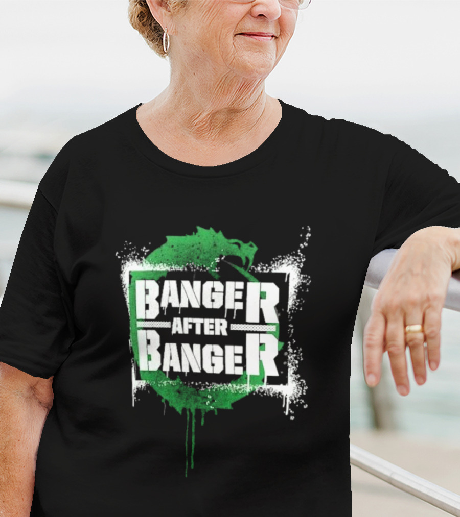 Sheamus Banger After Banger Dragon Green Paint Splatter T-Shirt