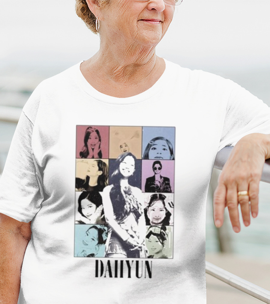 Dahyun Pop Art Tiffany Queens Eras T-Shirt