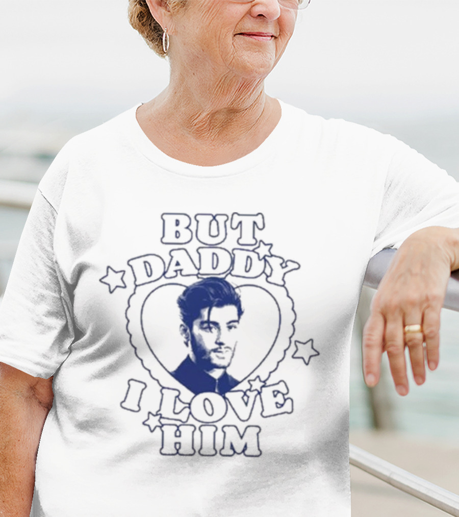 But Daddy I Love Him Zayn Heart Stars T-Shirt