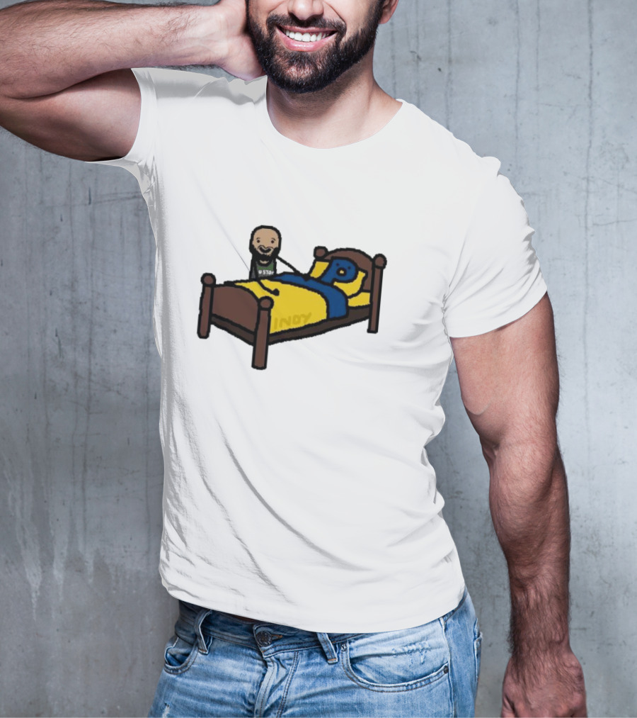 Derrick Night Night NBA Paint Sleepy Bedtime Cartoon T-Shirt