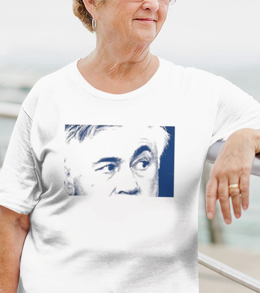 Don Carlo Ancelotti Eyes AOF Images In Blue T-Shirt