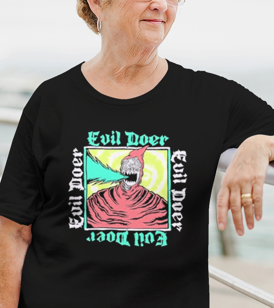 Evil Doer Creepy Monster Illustration June T-Shirt
