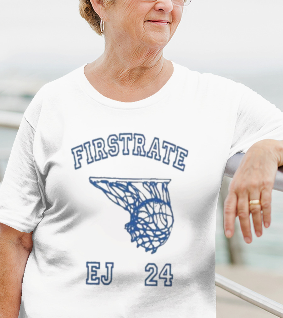 FIRSTRATE EJ 24 Basketball Net T-Shirt