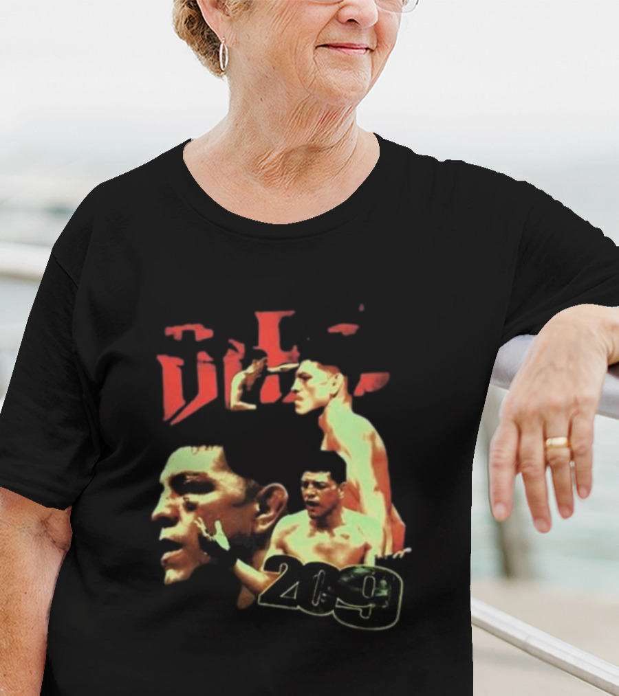 Nick Diaz Full Violence 209 T-Shirt
