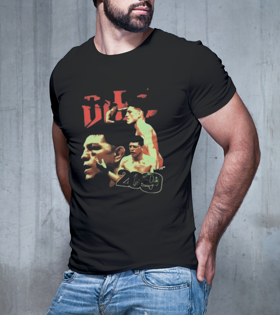 Nick Diaz Full Violence 209 T-Shirt