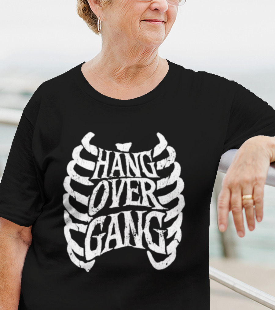 Hang Over Gang Ribcage Skeleton T-Shirt