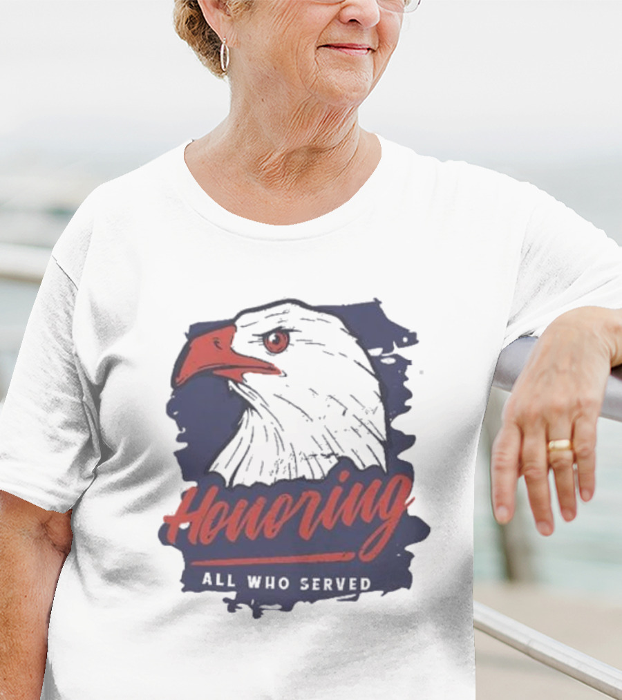 Honoring All Who Served Eagle T-Shirt