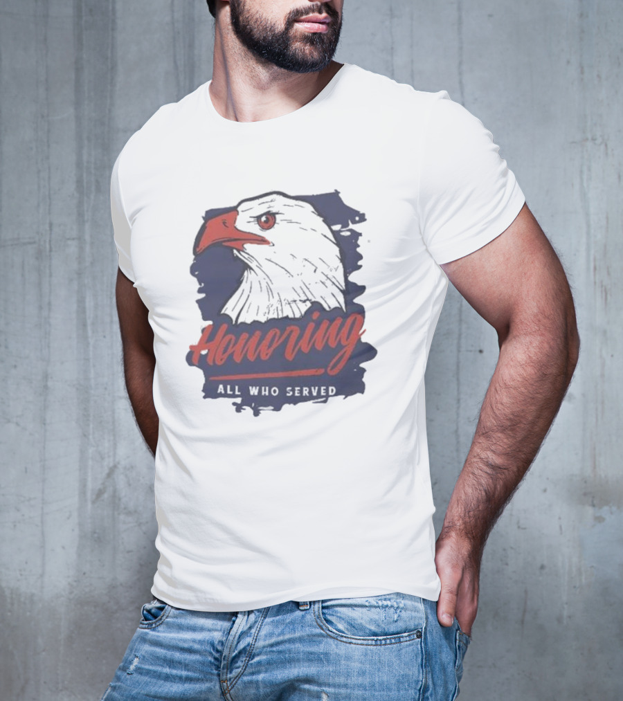 Honoring All Who Served Eagle T-Shirt