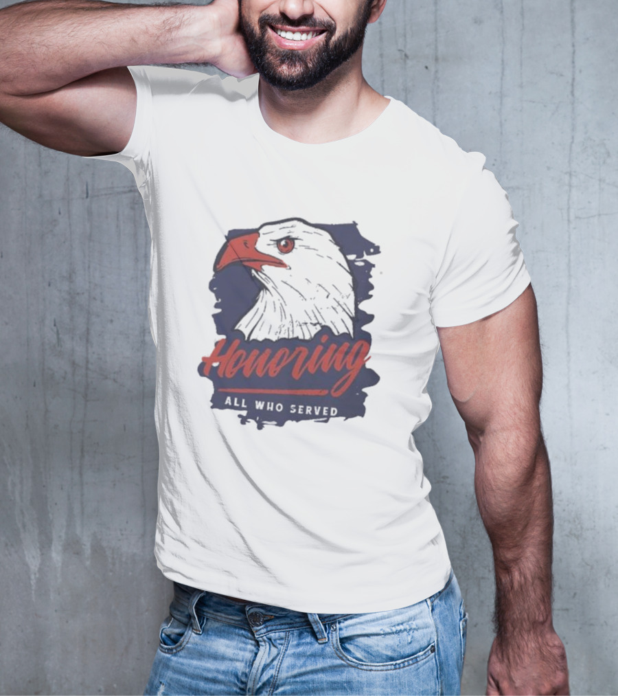 Honoring All Who Served Eagle T-Shirt
