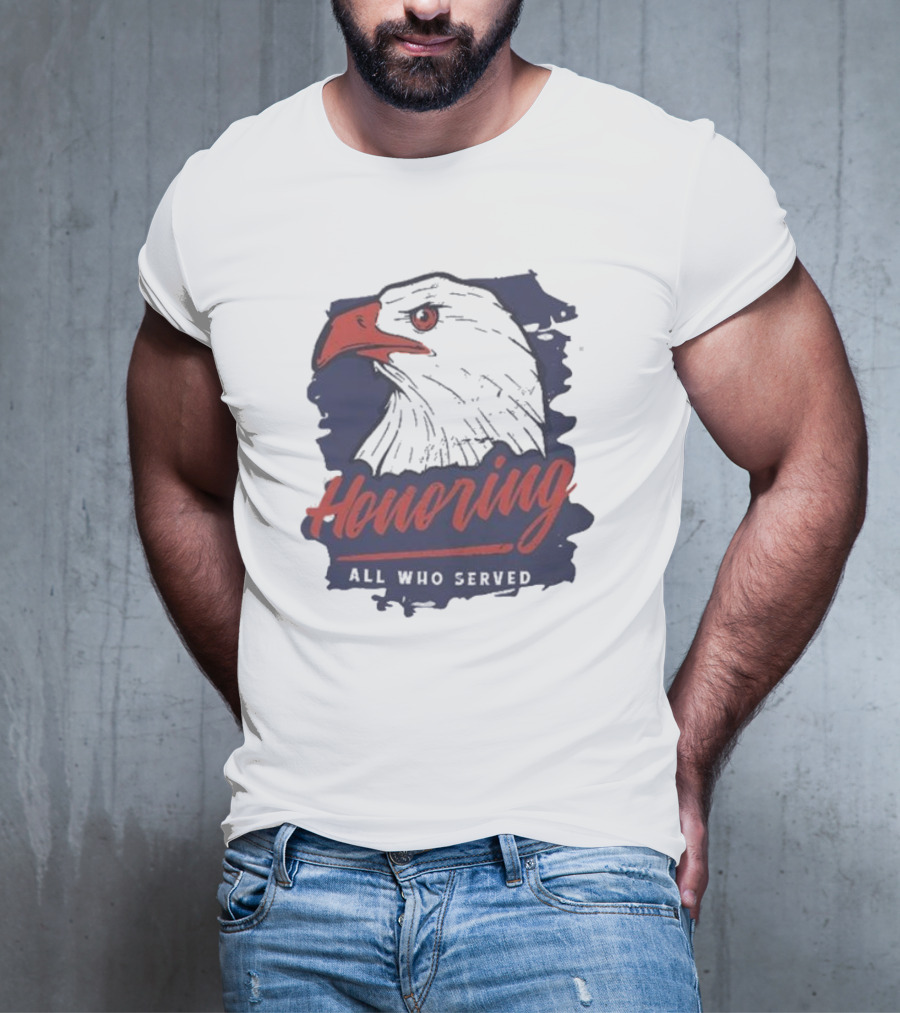 Honoring All Who Served Eagle T-Shirt