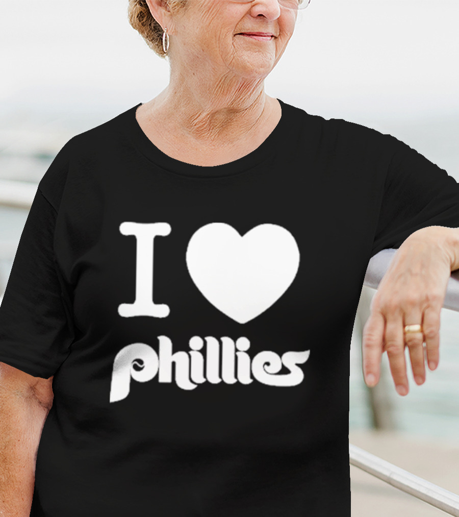 I Heart Phillies Fan Night Team Spirit T-Shirt