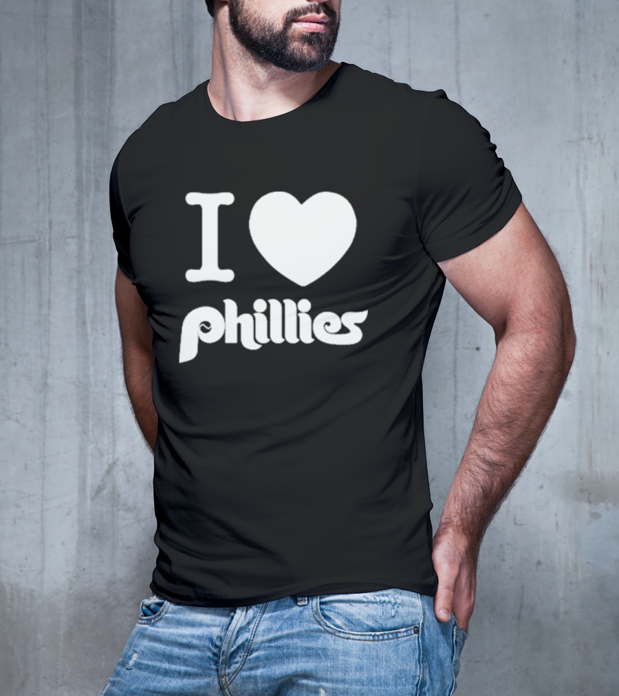 I Heart Phillies Fan Night Team Spirit T-Shirt