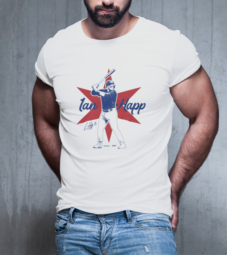 Ian Happ Signature Series Baseball Star Player T-Shirt