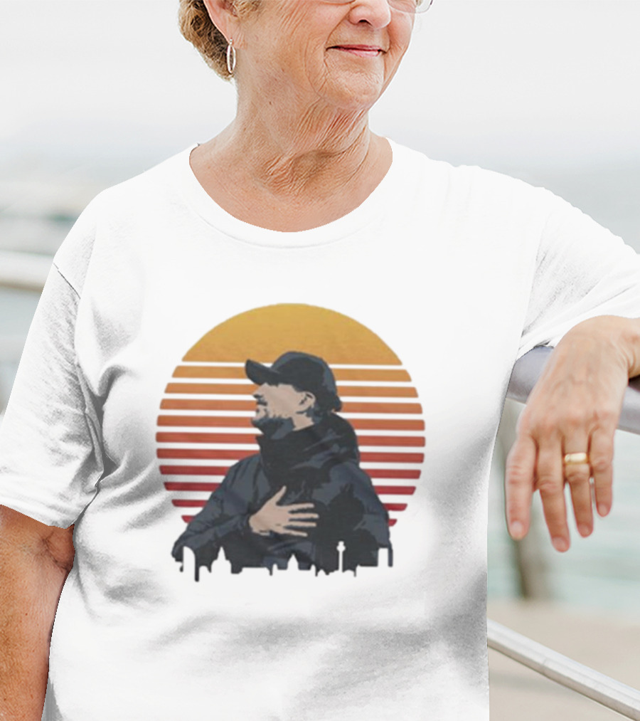 Liverpool Jürgen Klopp Thank You For The Memories Sunset T-Shirt