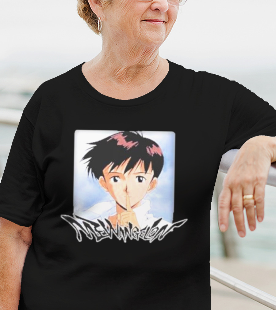 Goofyahhtees Mewangelion Anime Character T-Shirt