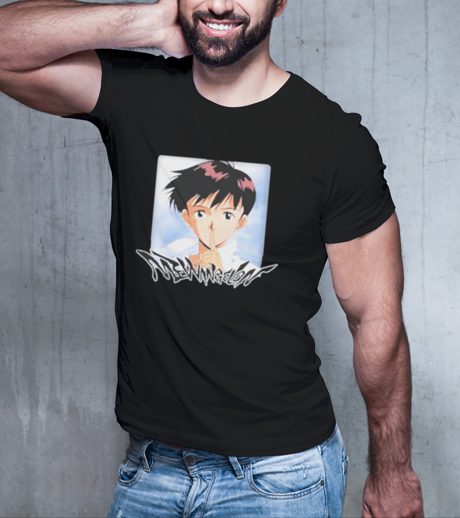 Goofyahhtees Mewangelion Anime Character T-Shirt