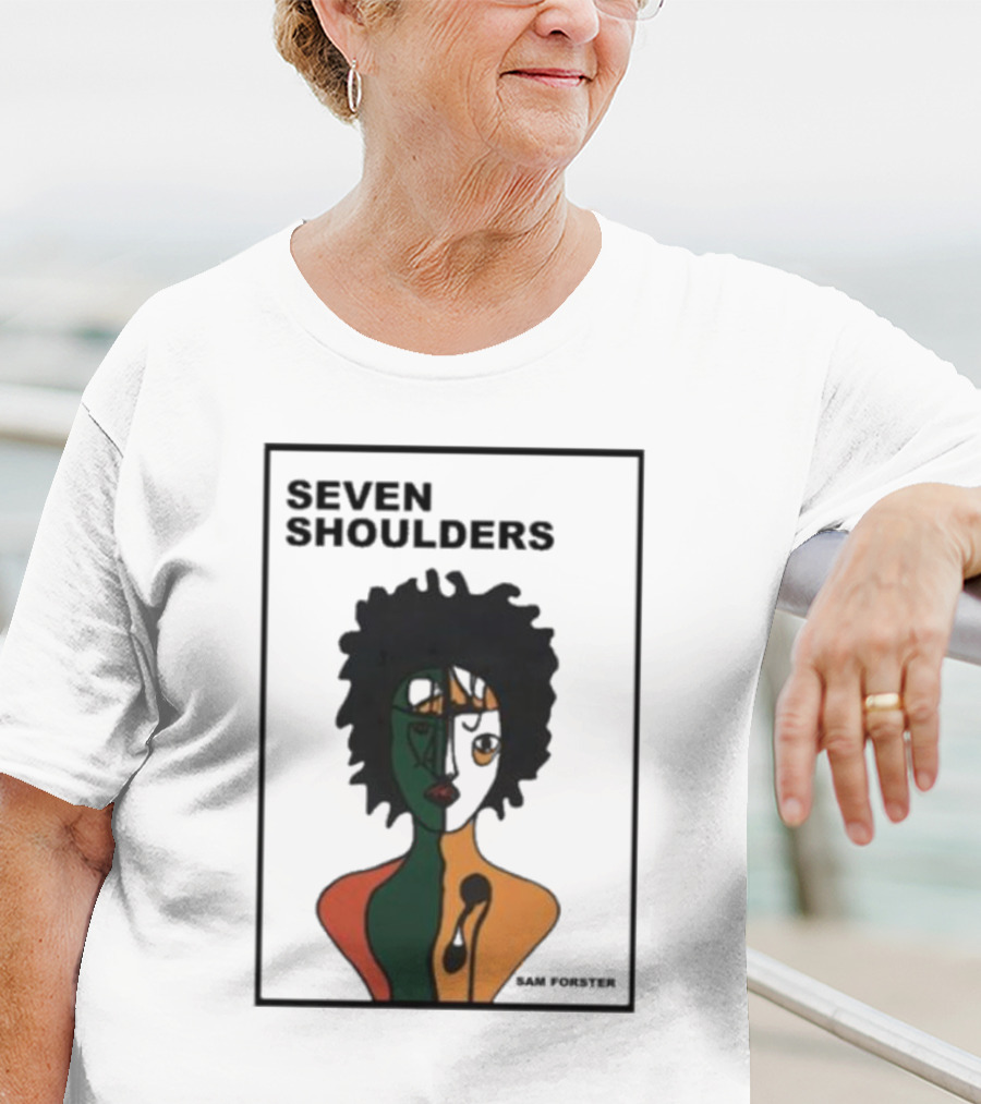 Seven Shoulders Sam Forster Afrocentric Abstract T-Shirt