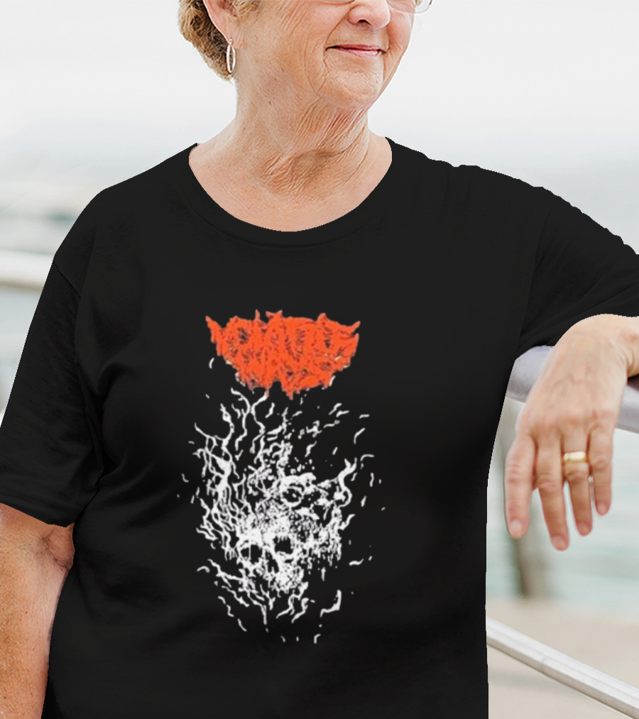 Volatile Ways Skull Fire Release My Tortured Soul T-Shirt