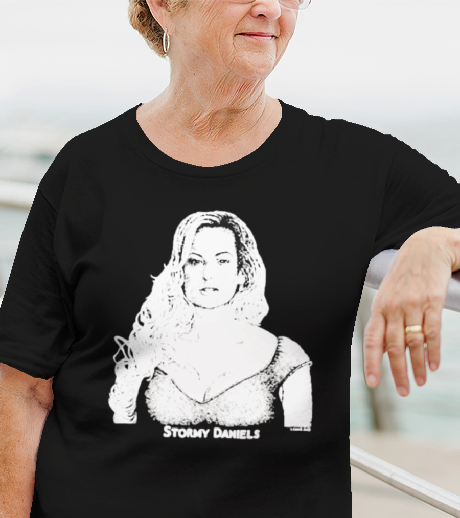 Stormy Daniels Monochrome T-Shirt