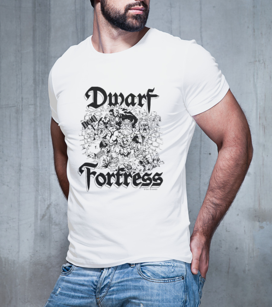 Dwarf Fortress Necromancer’s Tower Bay 12 Games T-Shirt