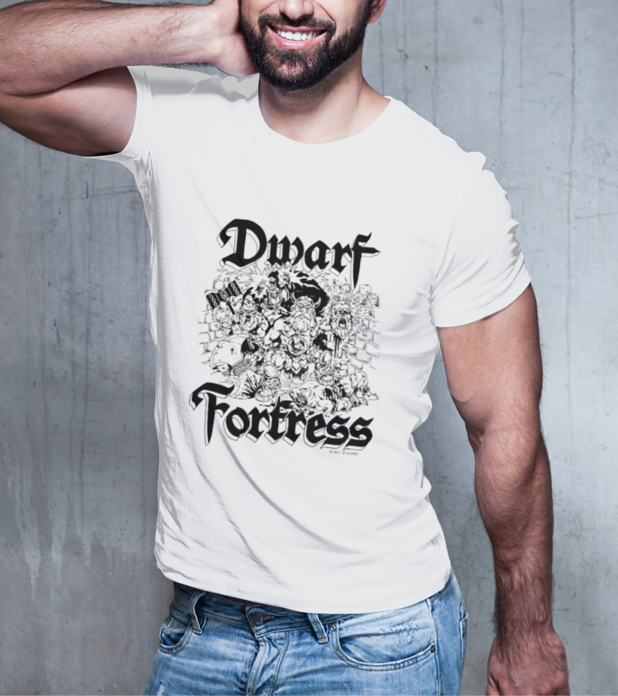 Dwarf Fortress Necromancer’s Tower Bay 12 Games T-Shirt