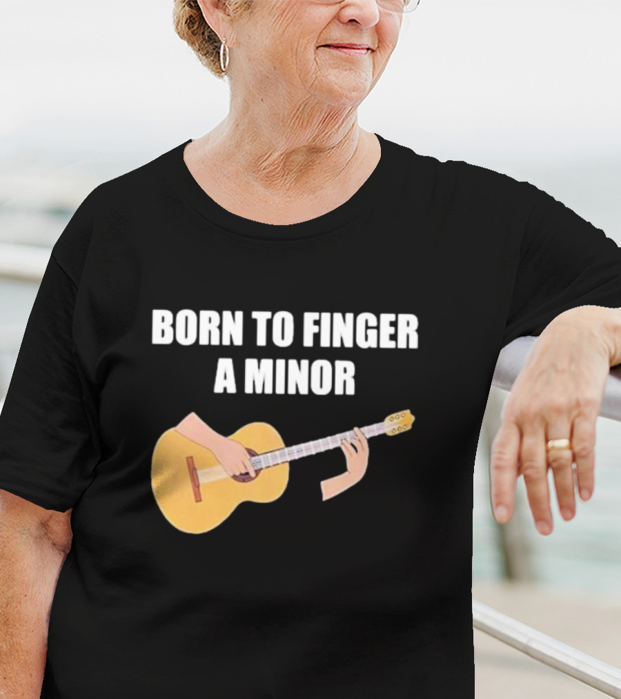 Born To Play A Minor Guitar Chord T-Shirt