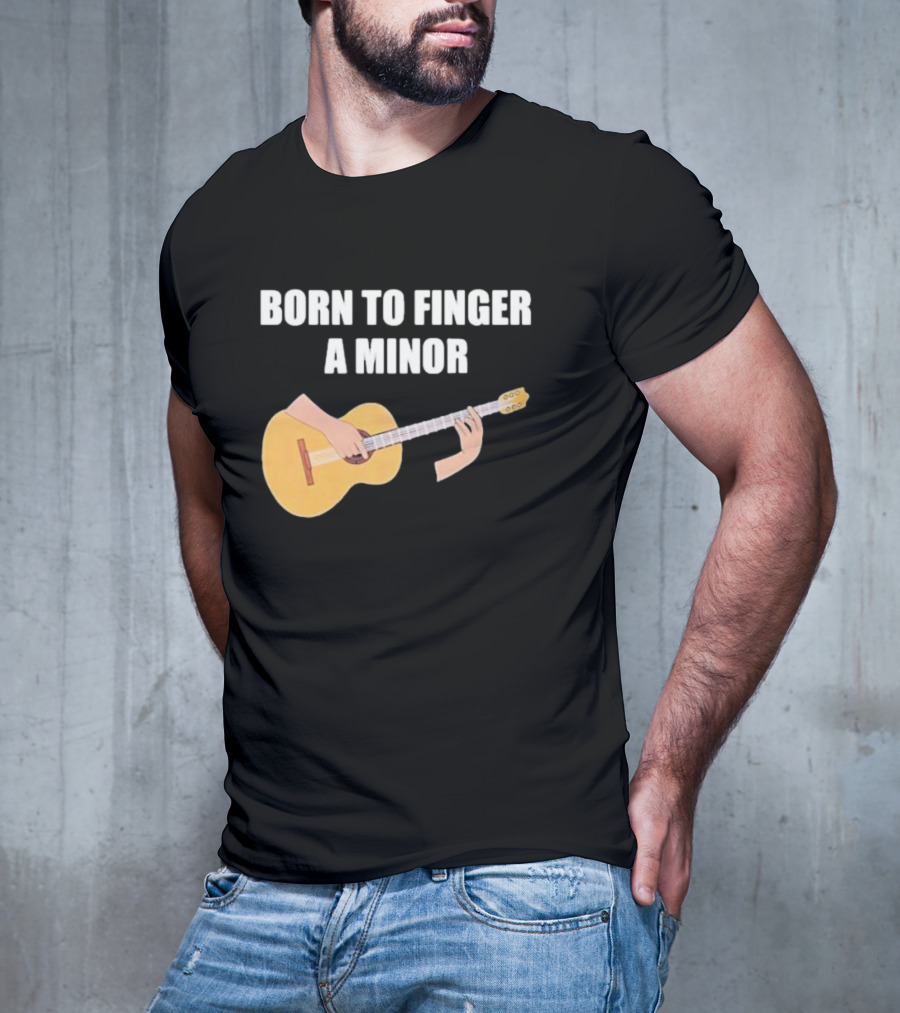 Born To Play A Minor Guitar Chord T-Shirt