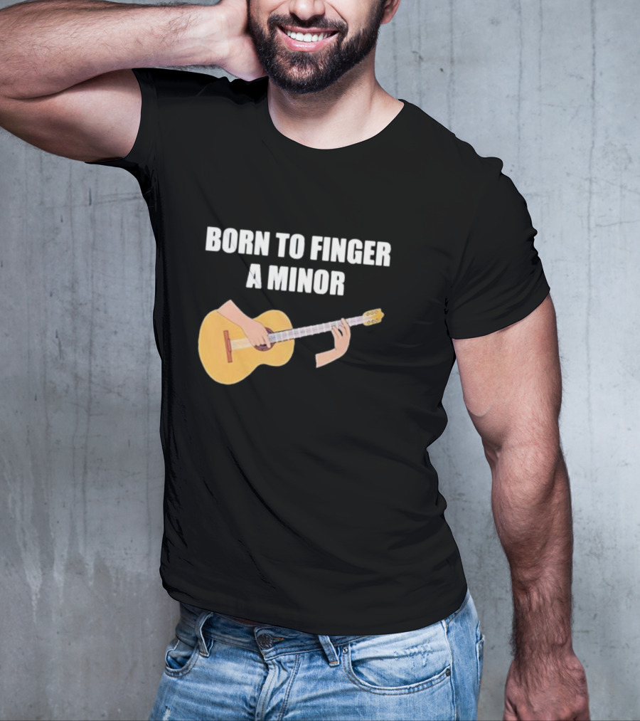 Born To Play A Minor Guitar Chord T-Shirt