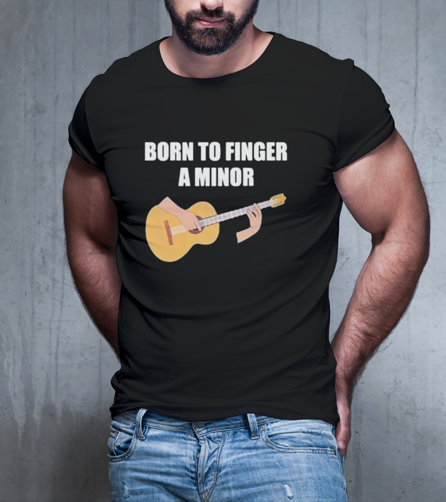 Born To Play A Minor Guitar Chord T-Shirt
