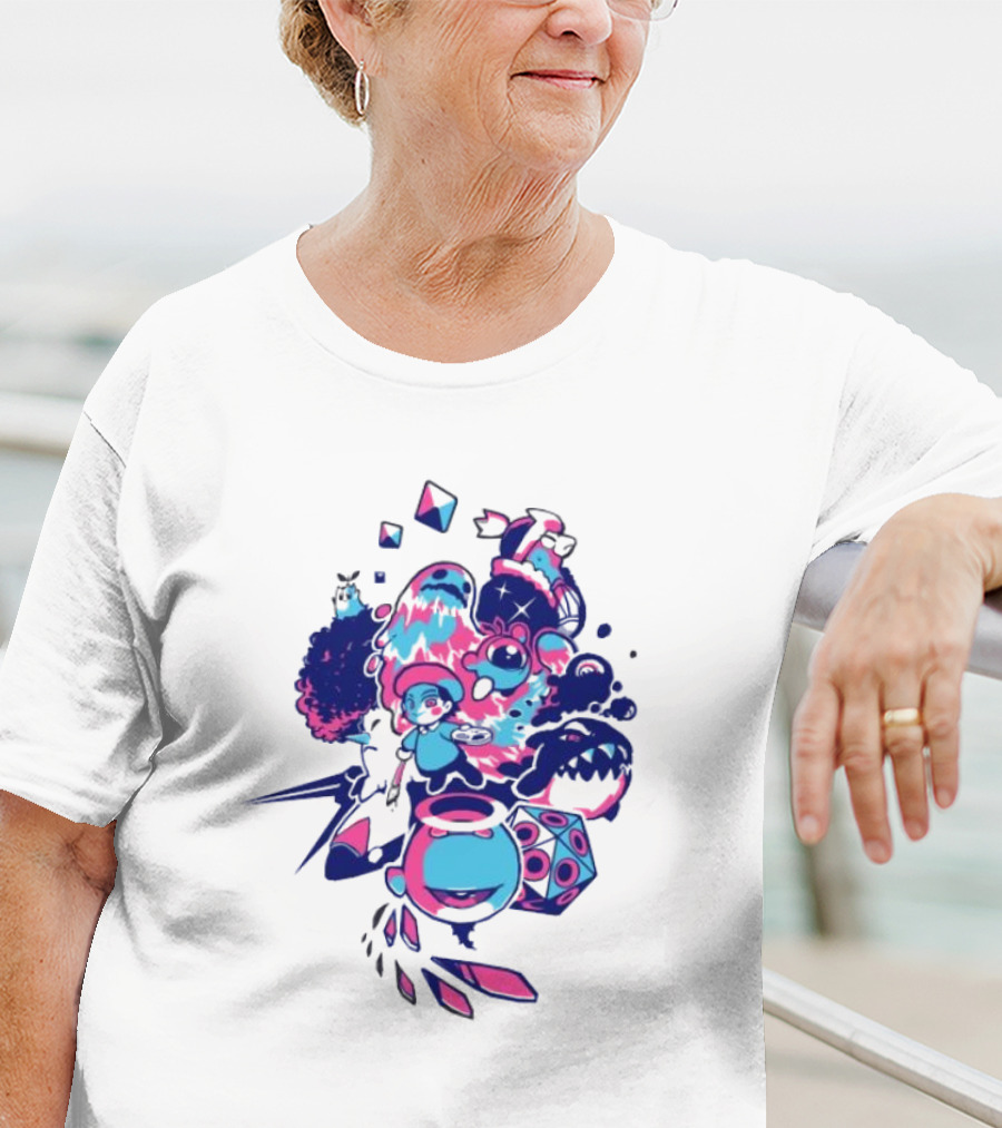 Boss Endurance Mikoto Pop Art Monsters T-Shirt