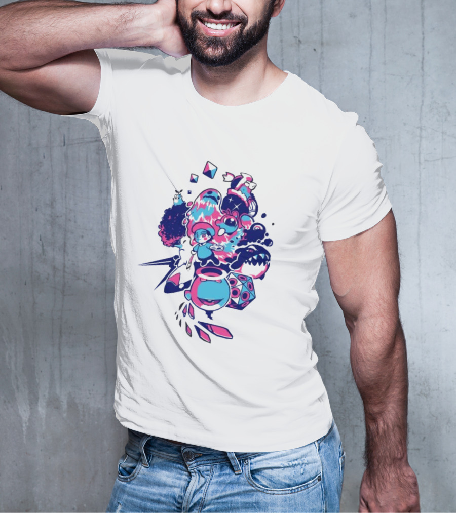Boss Endurance Mikoto Pop Art Monsters T-Shirt