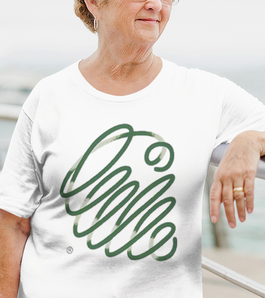 Carhartt Wip Noodle Spiral Abstract Green T-Shirt